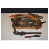 Assorted Hand Tools Box - Pliers, Wrenches, Screwdrivers for Garage