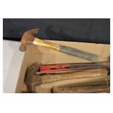 Claw Hammers - Mixed Lot with Wood/Metal Handles (Lot of 6)