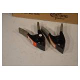 Clamp Set - C-Clamps & Locking Pliers (Vintage Metal Tools)