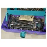 Dremel Rotary Tool Kit with Sockets & Attachments in Colorful Storage Case