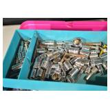 Dremel Rotary Tool Kit with Sockets & Attachments in Colorful Storage Case