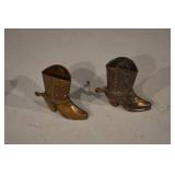 Miniature Metal Cowboy Boots (Lot of 7)