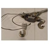 2-Ton Cable Puller Come-Along Hand Winch - Dual Hooks