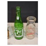 Vintage 7UP Bottle, Fischer