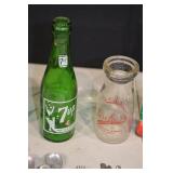 Vintage 7UP Bottle, Fischer