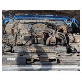 1984 Ford F-350 Diesel Flatbed Truck - Blue, Diamond Plate Bed