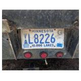 1984 Ford F-350 Diesel Flatbed Truck - Blue, Diamond Plate Bed