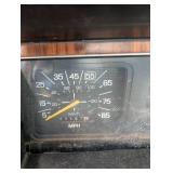 1984 Ford F-350 Diesel Flatbed Truck - Blue, Diamond Plate Bed