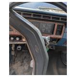 1984 Ford F-350 Diesel Flatbed Truck - Blue, Diamond Plate Bed