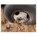 1984 Ford F-350 Diesel Flatbed Truck - Blue, Diamond Plate Bed