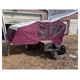 B&F Specialties Camping & Cargo Trailer DPSMN 040638 GAWR 500 lb