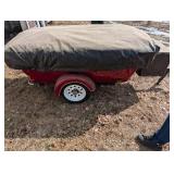 B&F Specialties Camping & Cargo Trailer DPSMN 040638 GAWR 500 lb