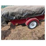 B&F Specialties Camping & Cargo Trailer DPSMN 040638 GAWR 500 lb