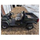 Bombardier Saratoga Lawn Tractor - 2-Seater with Cargo Bed