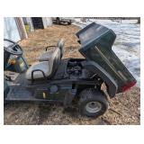 Bombardier Saratoga Lawn Tractor - 2-Seater with Cargo Bed