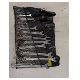 Craftsman Combination Wrench Set in Roll - Sizes 3/8 in to 1-1/16 in