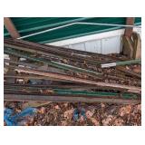 Lot Of Fence/Sign Posts