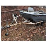 1999 Basstender Dinghy Boat on Trailer