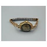 Bulova 10K Rolled Gold Ladies Wristwatch