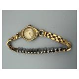 Bulova 10K Rolled Gold Ladies Wristwatch