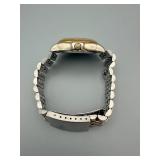 Waltham Day-Date Quartz Two-Tone Stainless Steel Watch - Gold Bezel