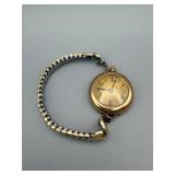 Vintage Gold-Tone Watch on Band- Manual Wind