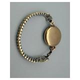 Vintage Gold-Tone Watch on Band- Manual Wind