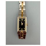 Seiko Rectangular Two-Tone Ladies