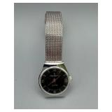 Peugeot 7012 Quartz Watch - Stainless Steel Mesh Band