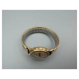 Wittnauer Automatic Vintage Gold-Tone Wristwatch with Expansion Band