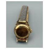 Wittnauer Automatic Vintage Gold-Tone Wristwatch with Expansion Band
