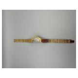 Seiko Quartz Triangular Gold-Tone Wristwatch