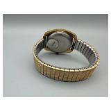 Timex Quartz Day-Date Watches - Gold-Tone Case & Silver Dial