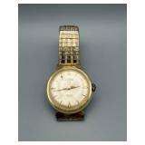 LaSalle Precision Jewelled Watch - Gold Tone Case & Expansion Band