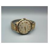 Elgin Vintage Gold-Tone Wristwatch with Expansion Band
