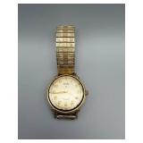 Elgin Vintage Gold-Tone Wristwatch with Expansion Band