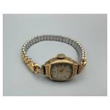 Westfield Vintage Gold-Tone Ladies Watch with Two-Tone Expansion Bracelet