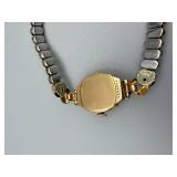 Westfield Vintage Gold-Tone Ladies Watch with Two-Tone Expansion Bracelet