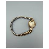 Westfield Vintage Gold-Tone Ladies Watch with Two-Tone Expansion Bracelet