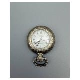 1928 Pocket Watch - Quartz Movement - Ornate Engraved Case - Hong Kong