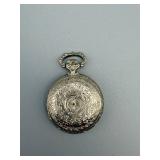 1928 Pocket Watch - Quartz Movement - Ornate Engraved Case - Hong Kong