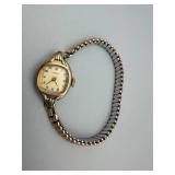 Vintage Gold-Tone Wristwatch with Expansion Band - Untested/Unauthenticated