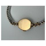 Vintage Gold-Tone Wristwatch with Expansion Band - Untested/Unauthenticated