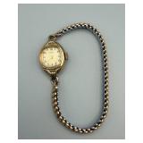 Vintage Gold-Tone Wristwatch with Expansion Band - Untested/Unauthenticated