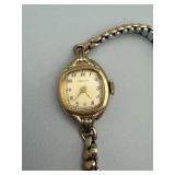 Vintage Gold-Tone Wristwatch with Expansion Band - Untested/Unauthenticated
