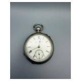 Elgin National Watch Co. Pocket Watch - Antique Open-Face, White Dial