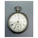 Elgin National Watch Co. Pocket Watch - Antique Open-Face, White Dial