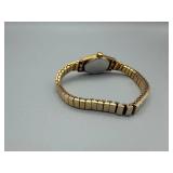 Gold-Tone Wristwatch with Expansion Band - Analog Dial