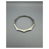 Georg Jensen Hexagon Ring by Kim Naver - Made in Denmark, 925S Sterling Silver (Design 183)