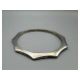 Georg Jensen Hexagon Ring by Kim Naver - Made in Denmark, 925S Sterling Silver (Design 183)